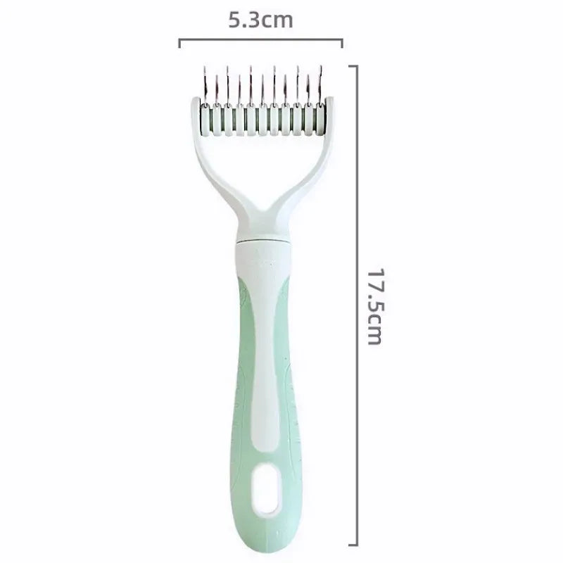 Double-Sided Pet Comb Knife