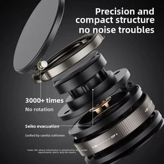 Vacuum Magnetic Phone Bracket Multi-Angles Adjustment Strong Magnet Suction Design Foldable Mini Car Holder Navigation Stand New