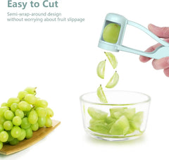 Tomato Slicer Cutter Grape Tools Cherry Fruit Salad Splitter Artifact for Toddlers Kitchen Accessories for Baby Fruit Cut Gadget