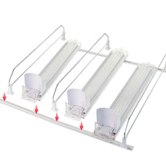 Push Rack Beverage Thruster Dispenser Storage for Soda Can Self-Pushing Kitchen Counter Organizer Fridge Shelf Canned Beverage