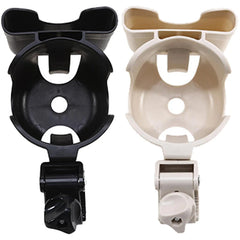 2 in 1 Stroller Cup Holder Phone Slot ABS PP Universal Drink Bottle Holder Stroller Storage Bracket for Baby Travel Daily Use