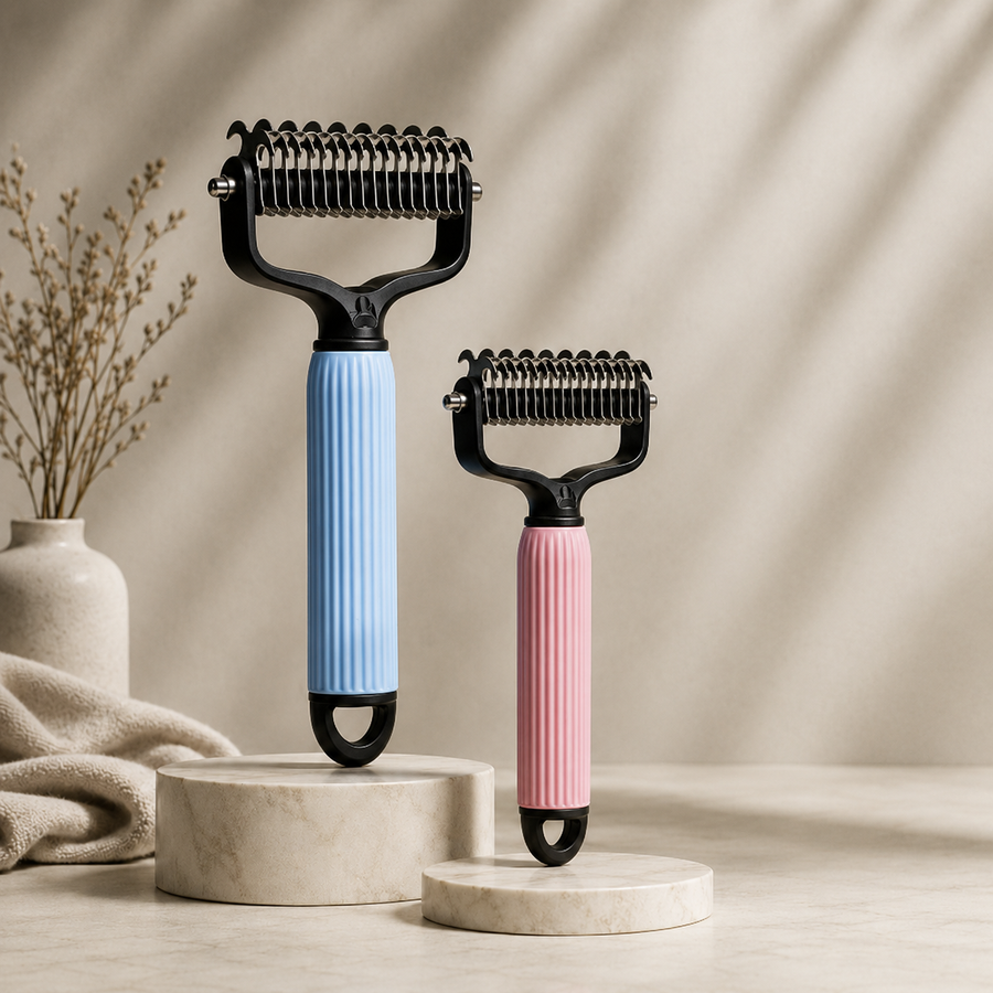 Double-Sided Pet Comb Knife