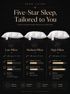 CloudRest Goose Down Pillow