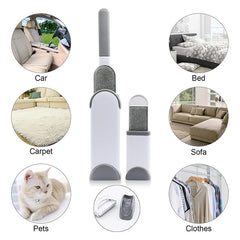 Magic Clothes Lint Remover,Reusable Static Dusting Cleaning Brushes for Sofa Carpet,Pet Cat Hair Fur Roller Brush Manual Cleaner